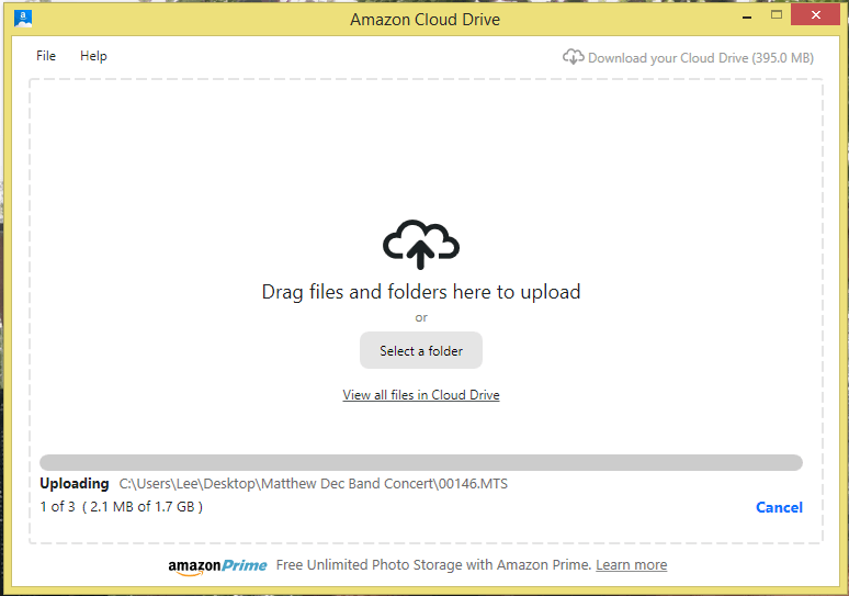 Amazon cloud drive desktop download mac os